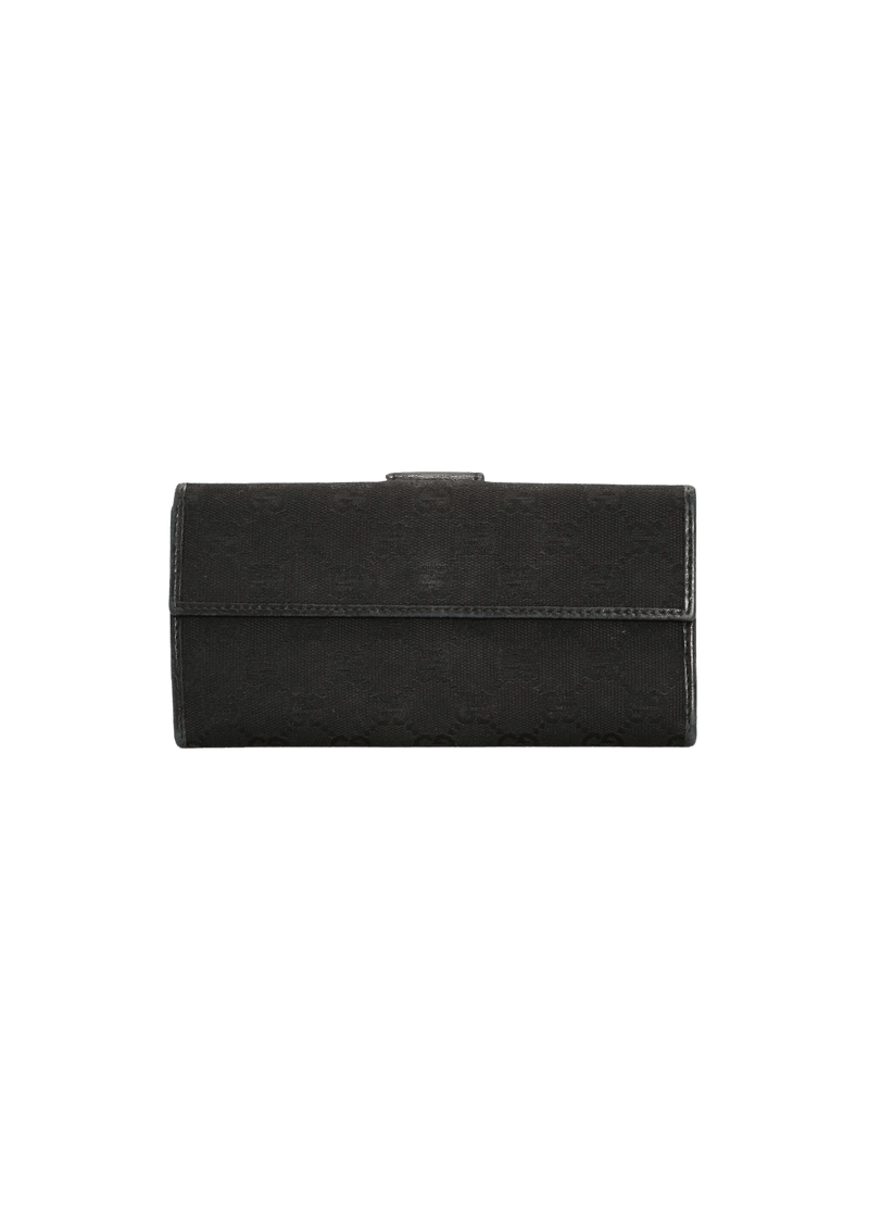 GG CANVAS CONTINENTAL WALLET