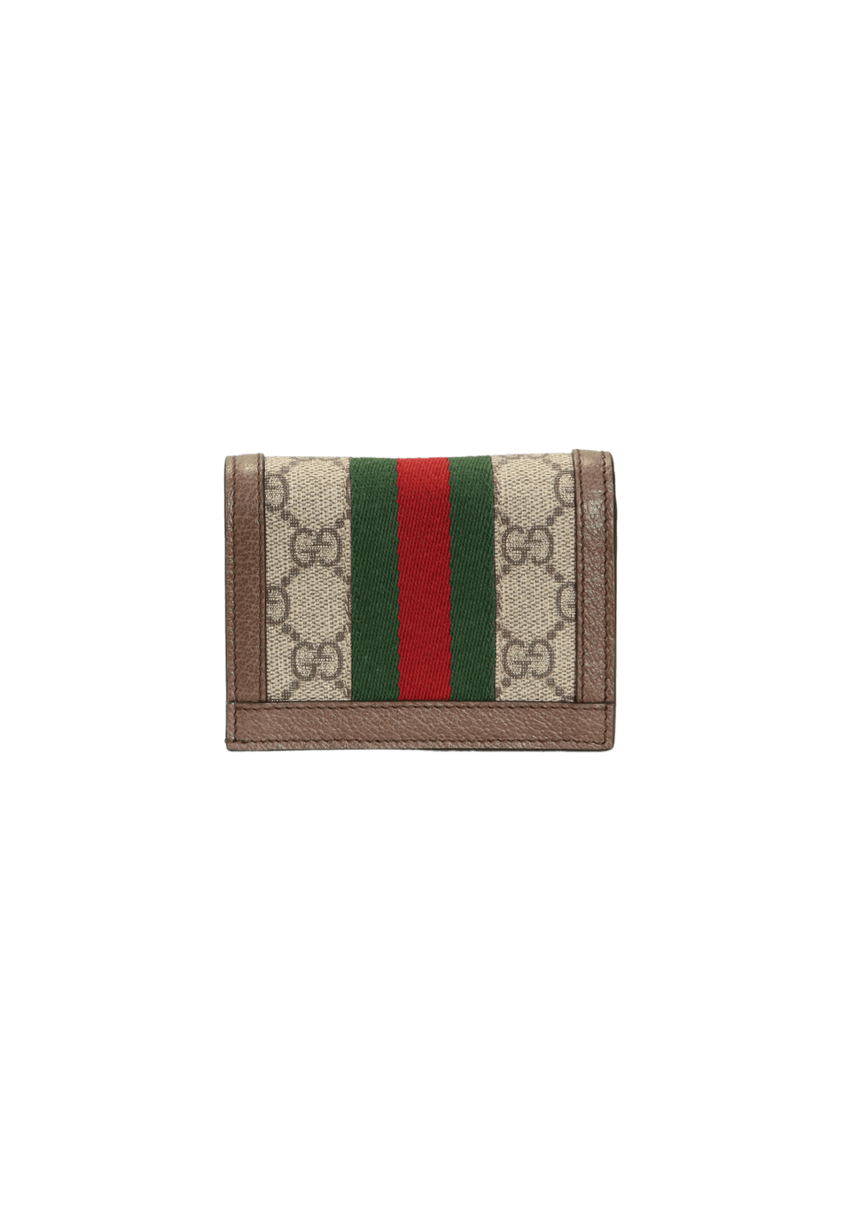 CARTEIRA GUCCI GG CANVAS OPHIDIA CARD HOLDER MARROM ORIGINAL – Gringa