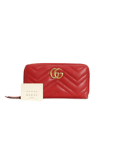 GG MARMONT ZIP AROUND WALLET