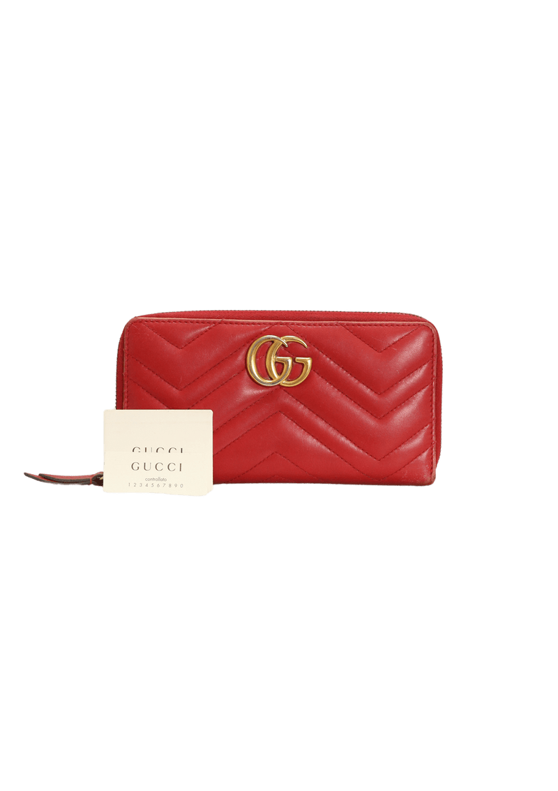 GG MARMONT ZIP AROUND WALLET