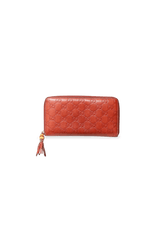 GG SIGNATURE LEATHER CONTINENTAL WALLET