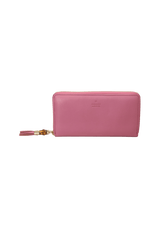 BAMBOO TASSEL ZIP AROUND WALLET