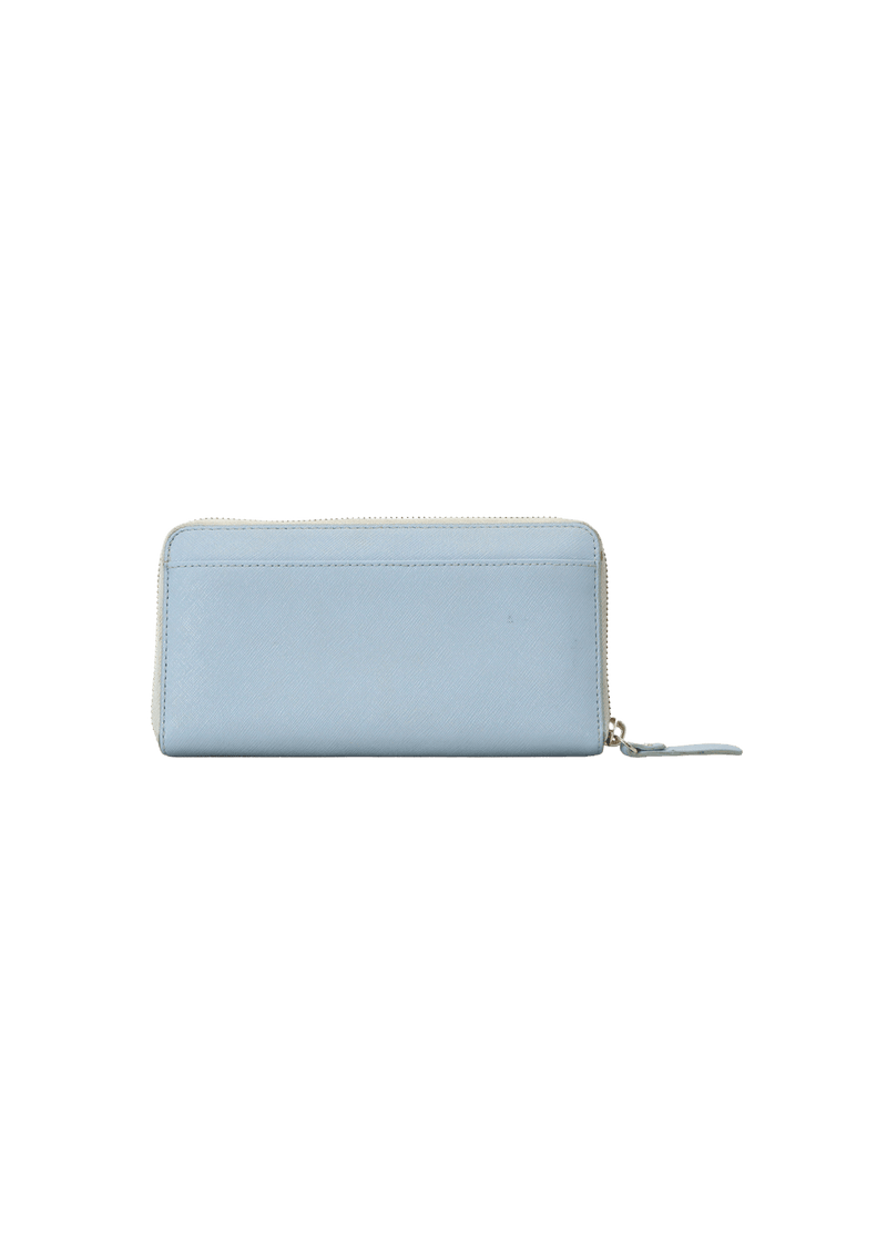 COATED CANVAS CONTINENTAL WALLET