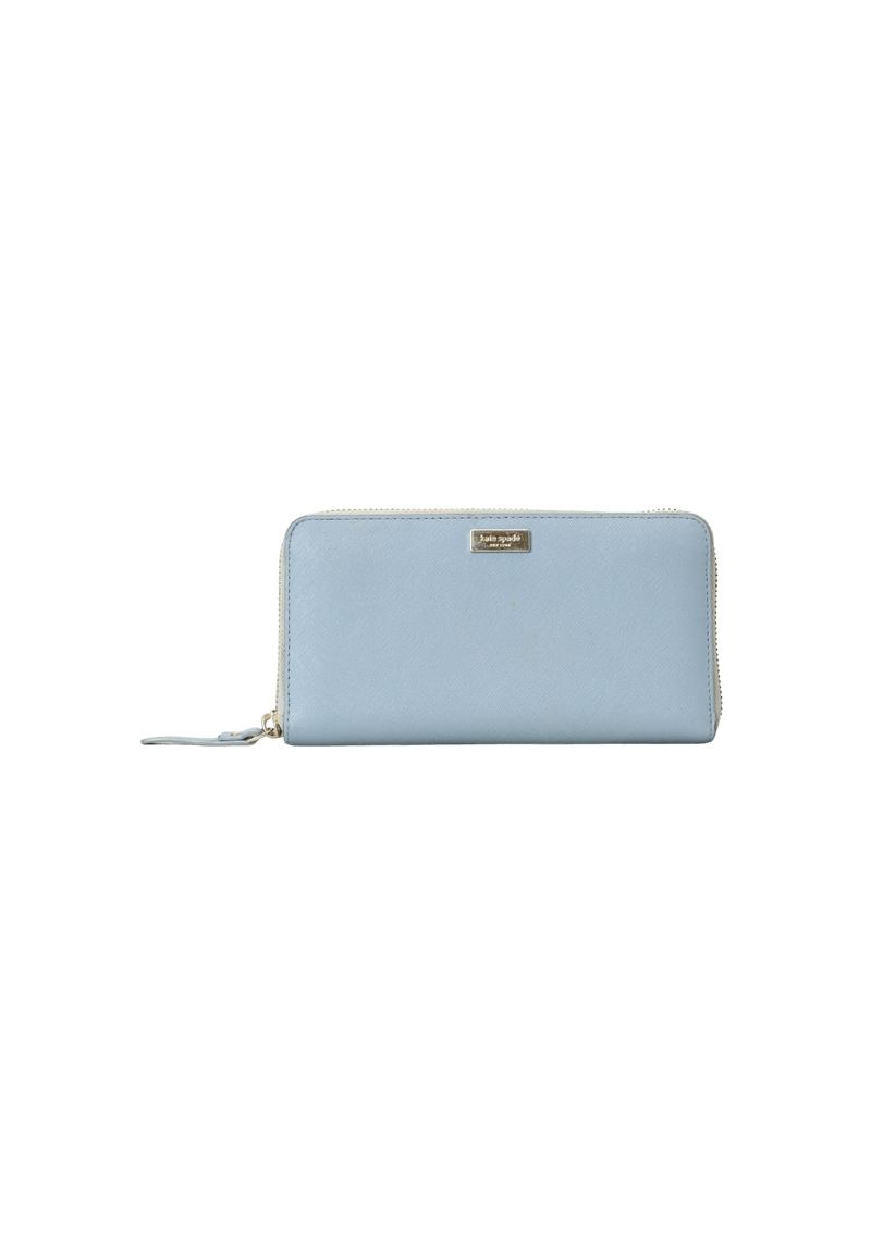 COATED CANVAS CONTINENTAL WALLET