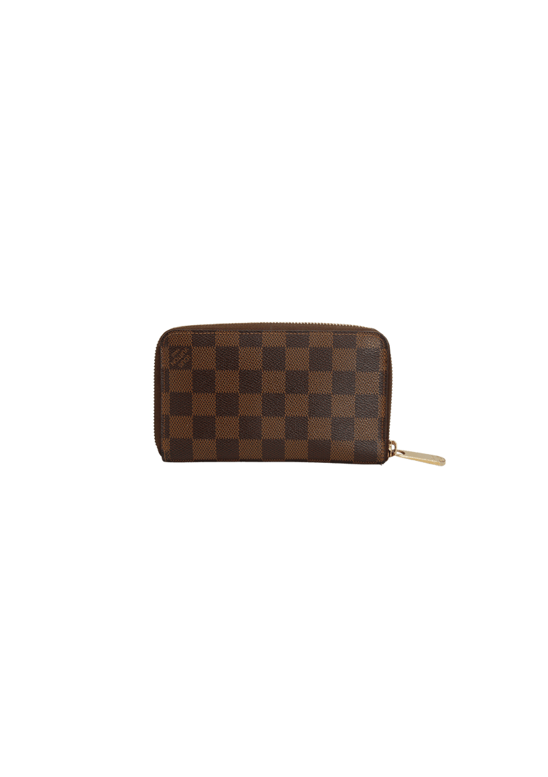 Louis Vuitton Damier Ebene Compact Zippy Wallet