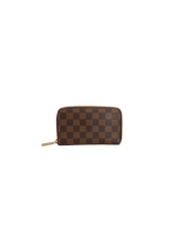 DAMIER ÉBÈNE COMPACT ZIPPY WALLET