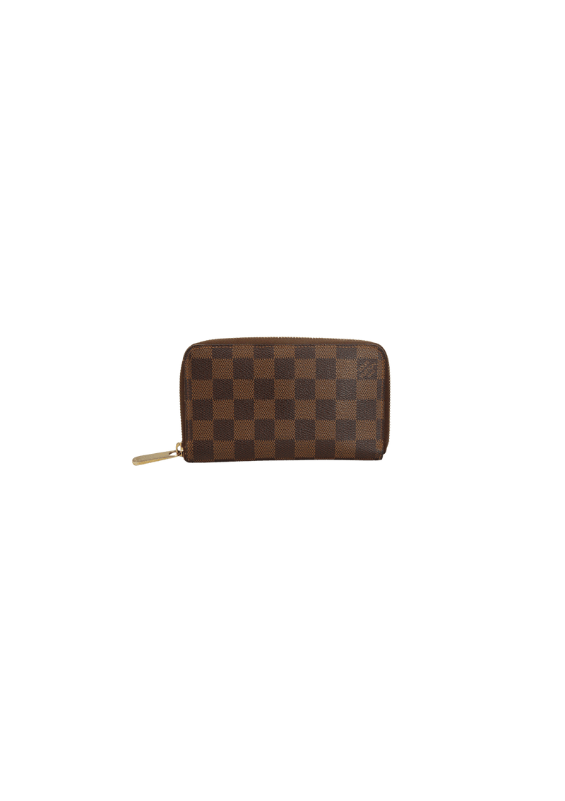 DAMIER ÉBÈNE COMPACT ZIPPY WALLET