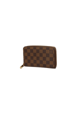 DAMIER ÉBÈNE COMPACT ZIPPY WALLET