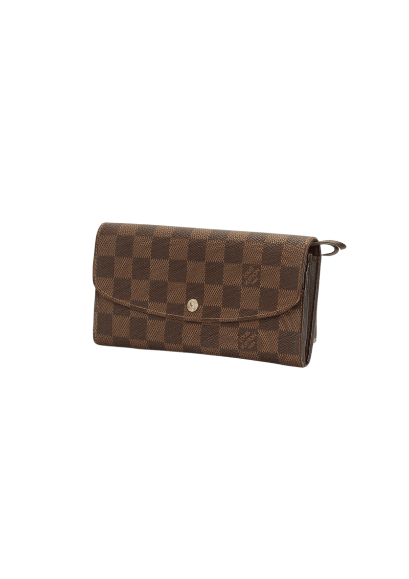 DAMIER ÉBÈNE EMILIE WALLET