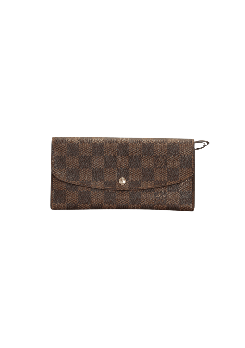 DAMIER ÉBÈNE EMILIE WALLET