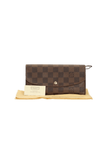 DAMIER ÉBÈNE EMILIE WALLET