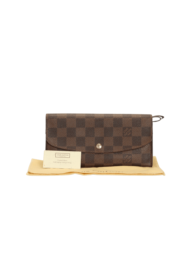 DAMIER ÉBÈNE EMILIE WALLET