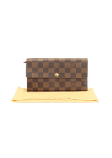 DAMIER ÉBÈNE SARAH WALLET