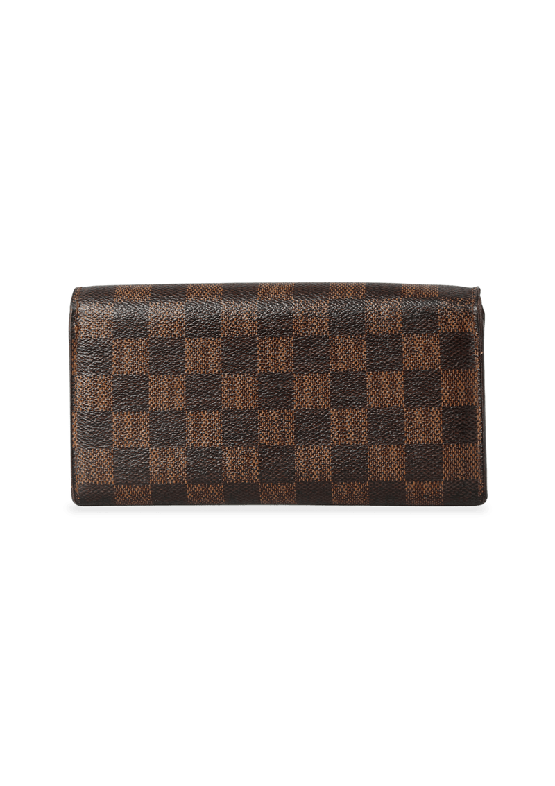 DAMIER ÉBÈNE SARAH WALLET