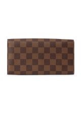 DAMIER ÉBÈNE SARAH WALLET