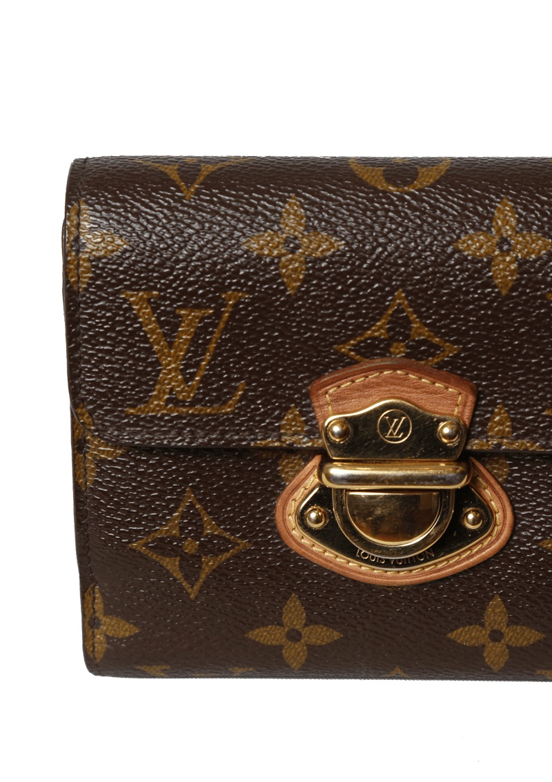 CARTEIRA LOUIS VUITTON VICTORINE MONOGRAM MARROM - Bolsas de Luxo