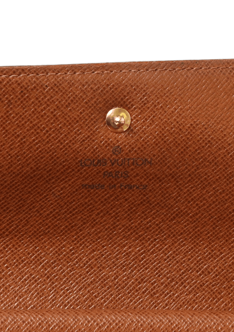 MONOGRAM SARAH TRIFOLD WALLET