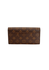 MONOGRAM SARAH WALLET