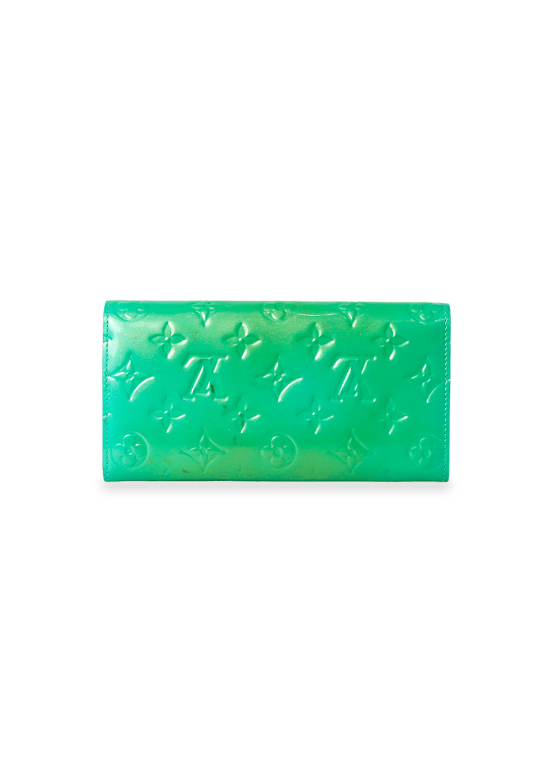 MONOGRAM VERNIS SARAH WALLET