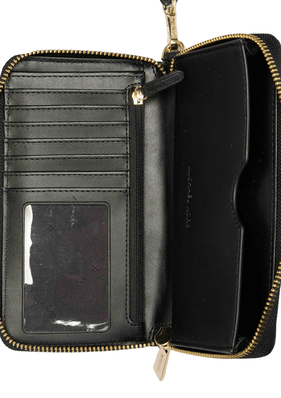 小物 Michael Kors Long wallet Michael Kors Carteira Jet Set Travel Medium Bifold Zip Coin Wallet