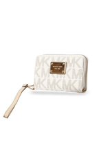 LOGO ZIP AROUND WRISTLET