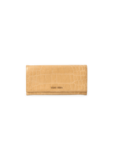 CROCO FLAP WALLET