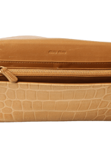 CROCO FLAP WALLET