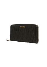 NAPPA MATELASSÉ CONTINENTAL WALLET