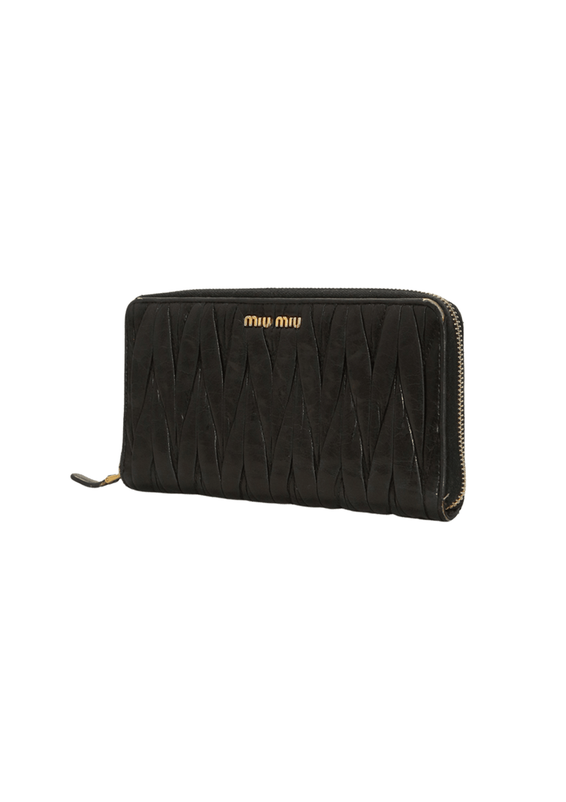 NAPPA MATELASSÉ CONTINENTAL WALLET