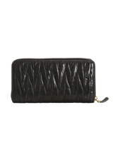 NAPPA MATELASSÉ CONTINENTAL WALLET