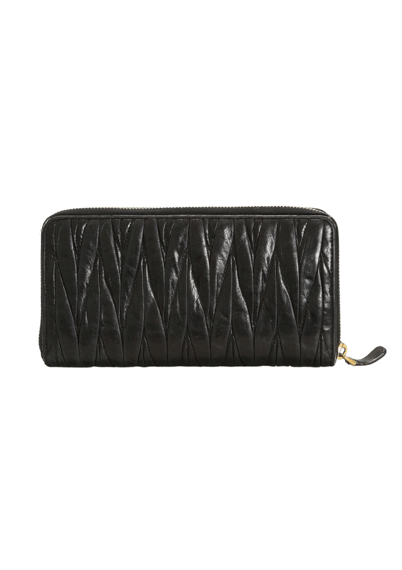 NAPPA MATELASSÉ CONTINENTAL WALLET