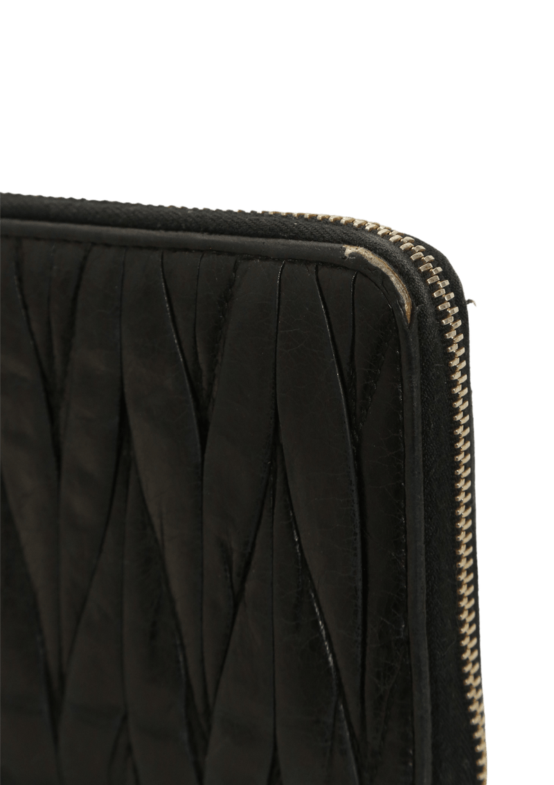 NAPPA MATELASSÉ CONTINENTAL WALLET