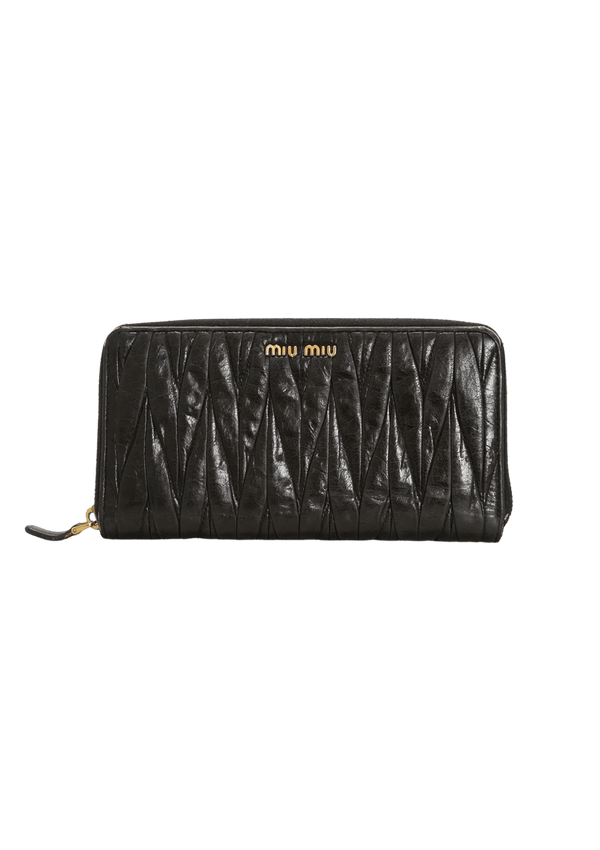 NAPPA MATELASSÉ CONTINENTAL WALLET