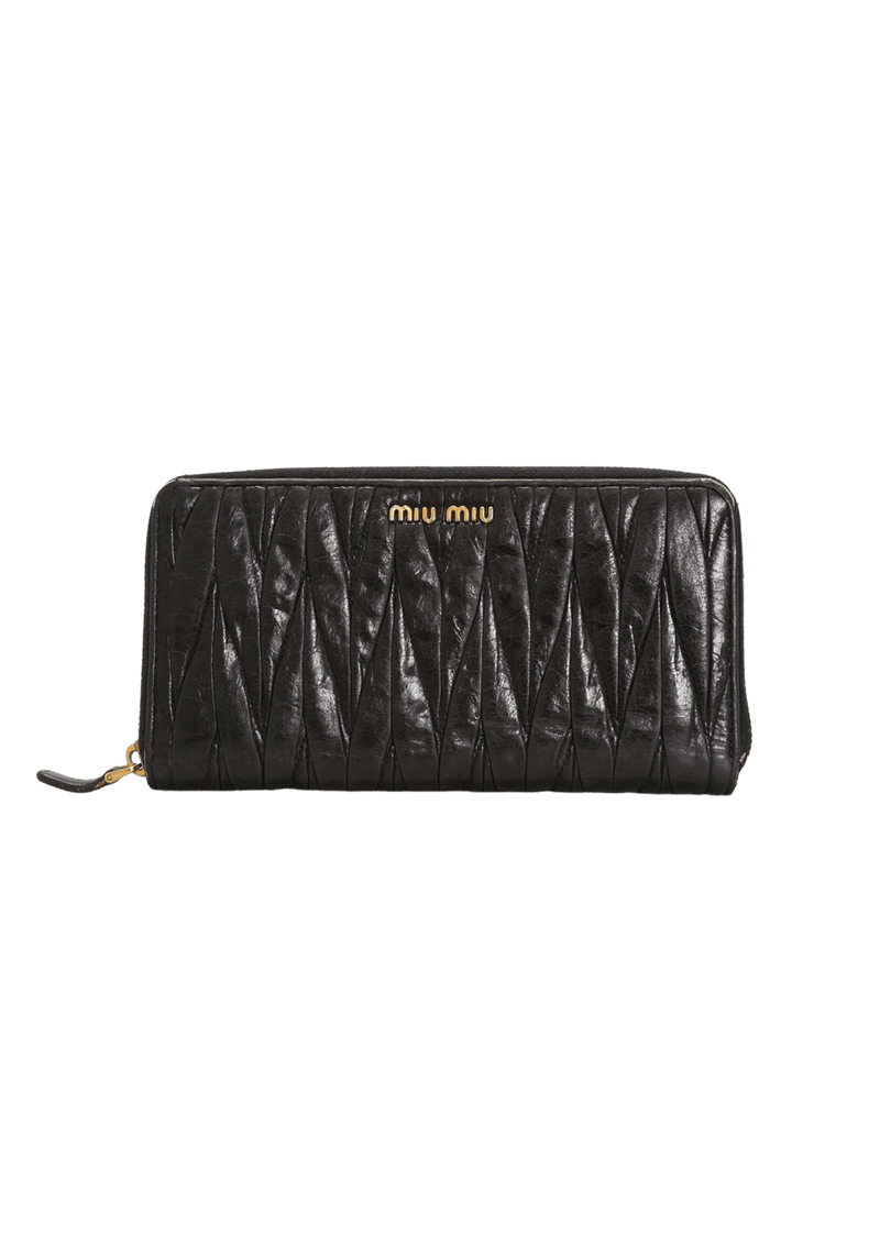 NAPPA MATELASSÉ CONTINENTAL WALLET