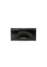 PATENT LEATHER LONG WALLET