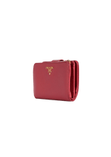 SAFFIANO BI-FOLD COMPACT WALLET