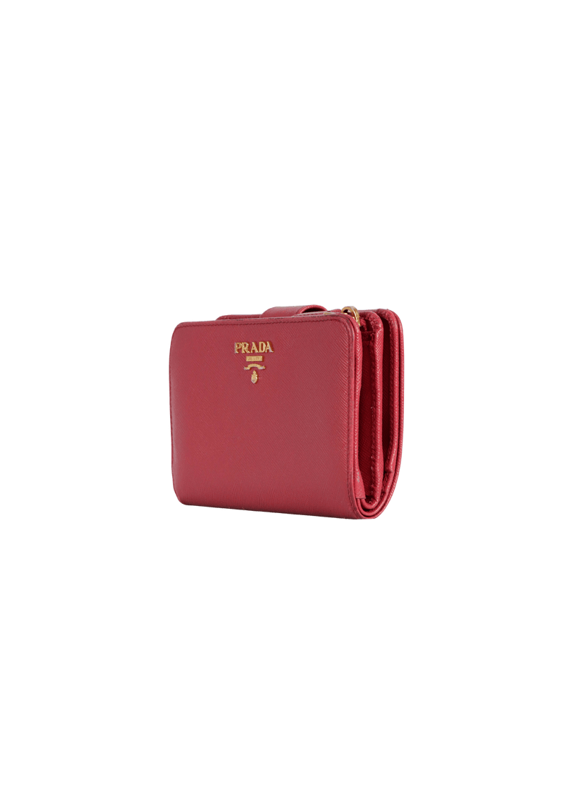 SAFFIANO BI-FOLD COMPACT WALLET