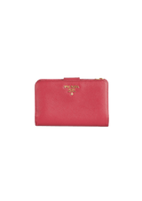SAFFIANO BI-FOLD COMPACT WALLET