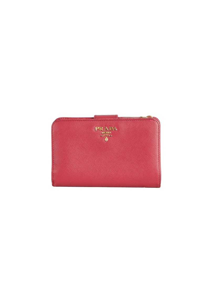 SAFFIANO BI-FOLD COMPACT WALLET