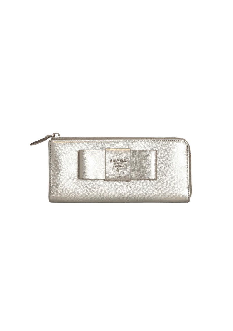 SAFFIANO BOW CONTINENTAL WALLET