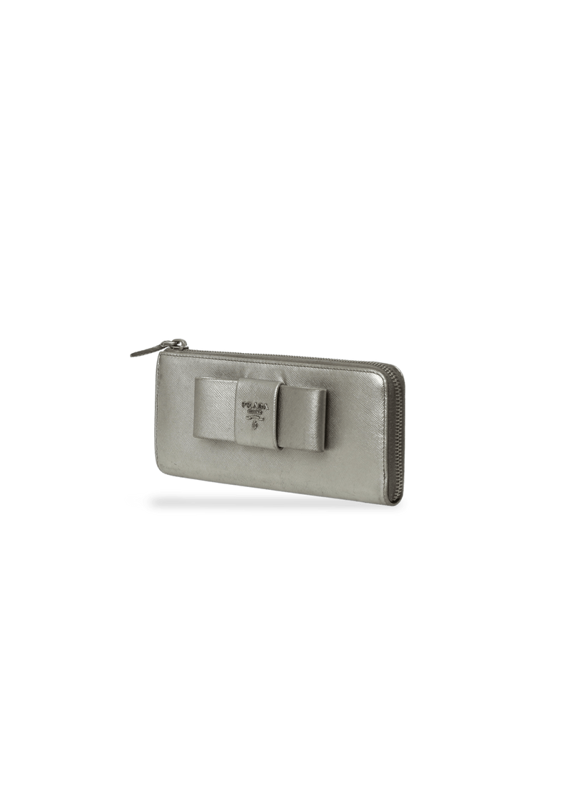 SAFFIANO BOW CONTINENTAL WALLET