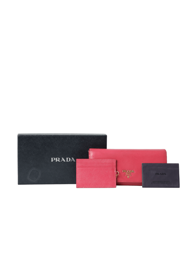 SAFFIANO LUX CONTINENTAL WALLET