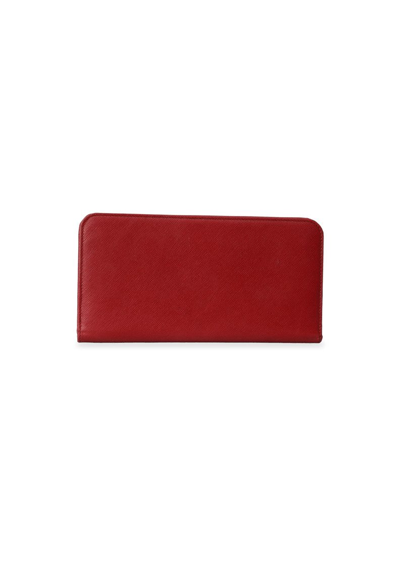 SAFFIANO ZIP AROUND WALLET