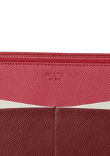 SAFFIANO ZIP AROUND WALLET