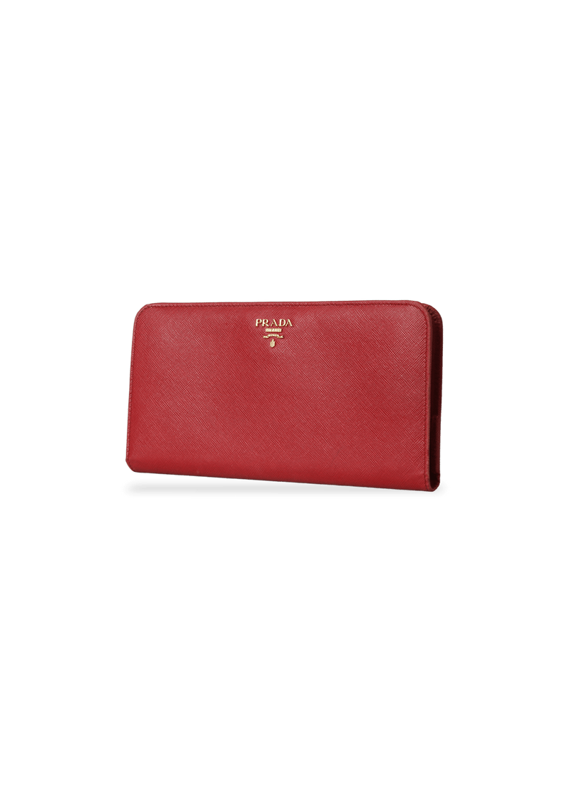 SAFFIANO ZIP AROUND WALLET