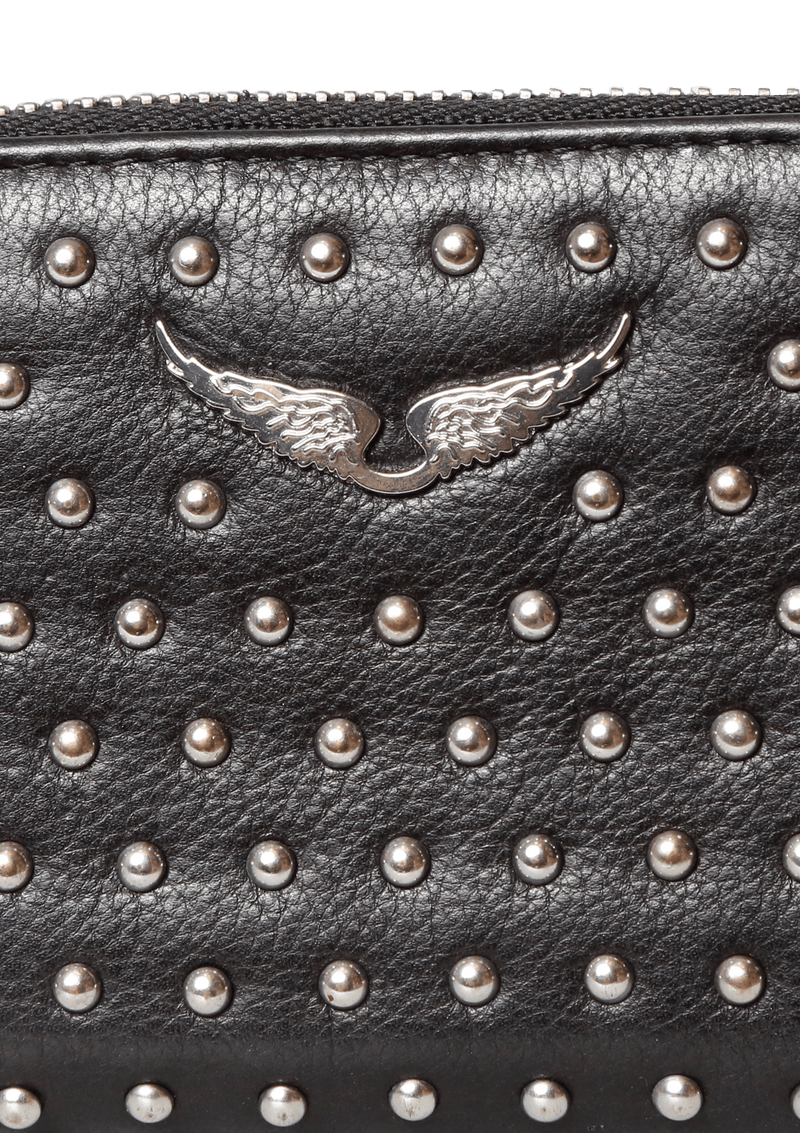 STUDDED MINI WALLET