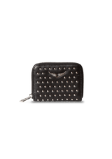 STUDDED MINI WALLET