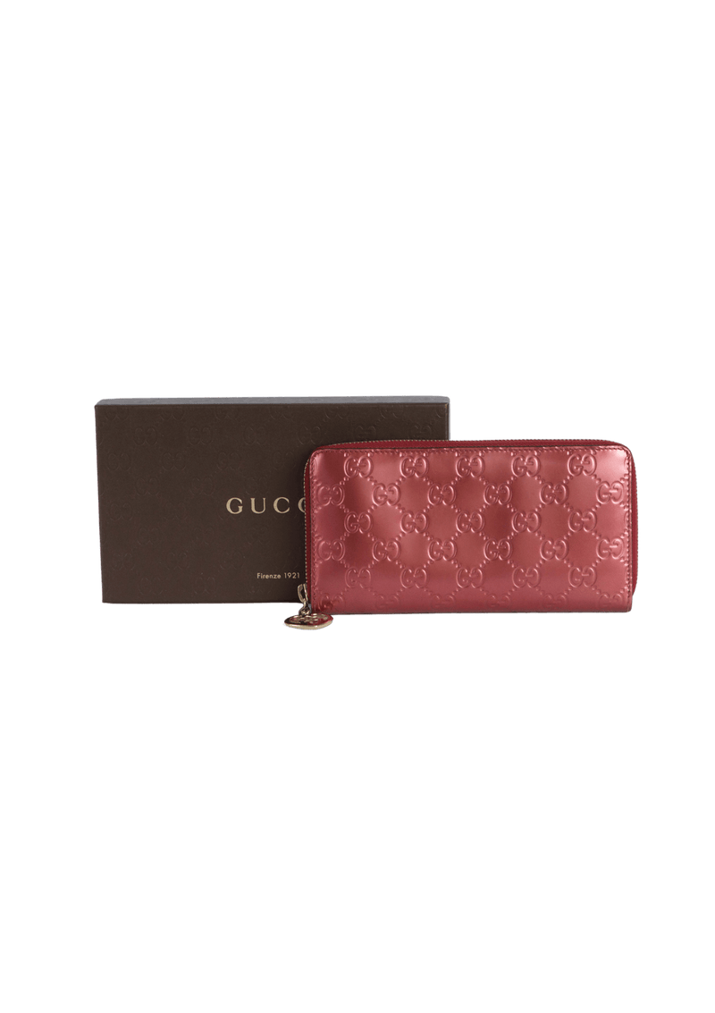 GUCCISSIMA LOVELY ZIP WALLET