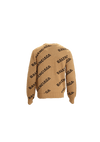 ALLOVER LOGO SWEATER P