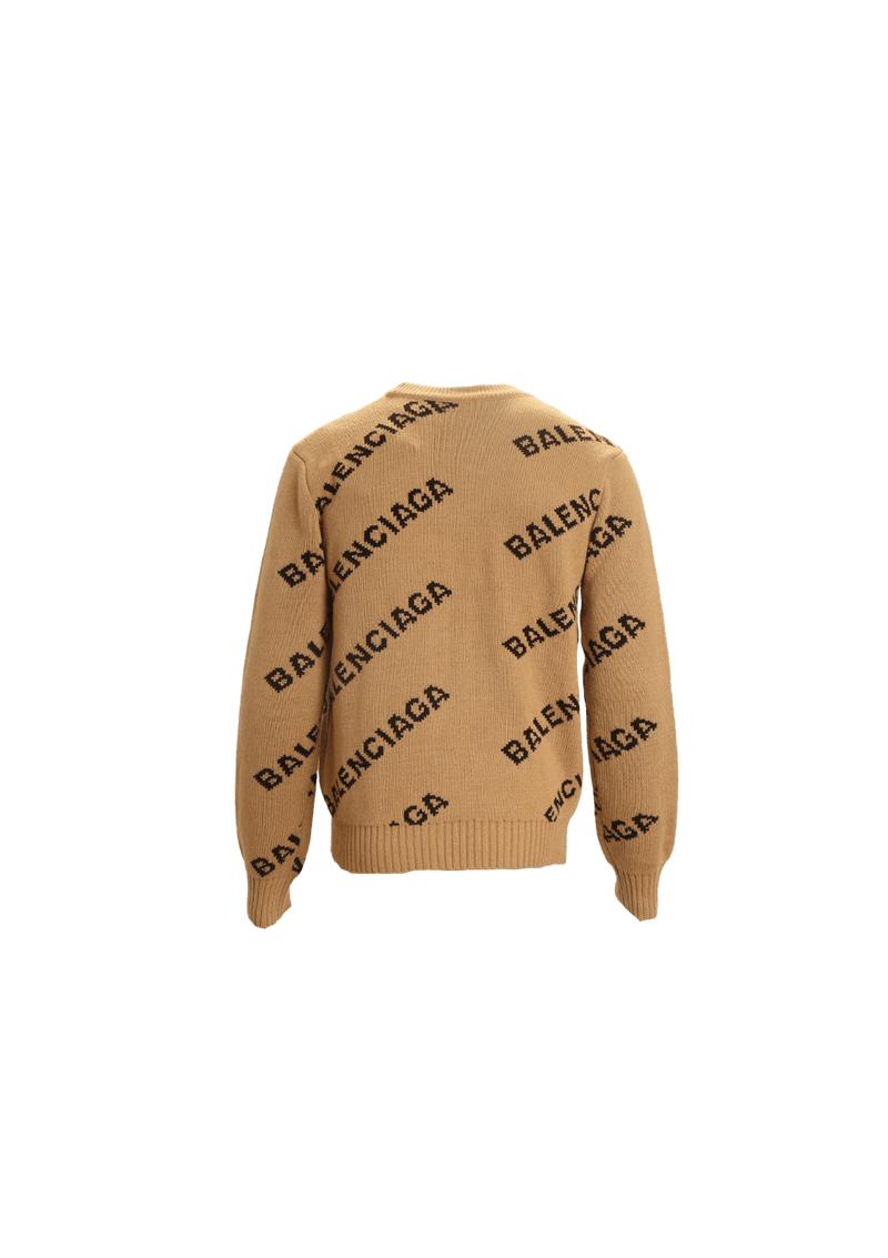 ALLOVER LOGO SWEATER P